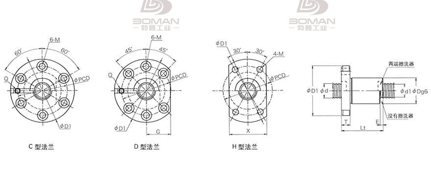 KURODA GD1605JS-DDPR 日本黑田精工丝杠钢珠安装方法