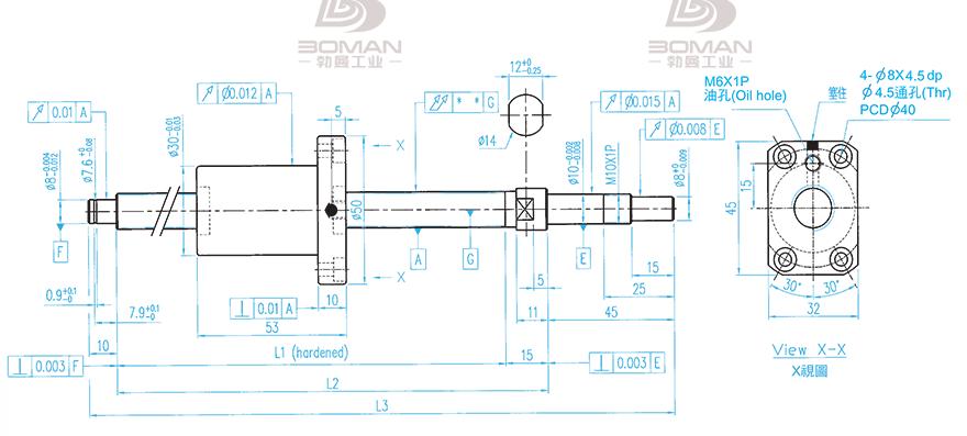 TBI XSVR01210B1DGC5-230-P1 tbi滚珠丝杠如何选择